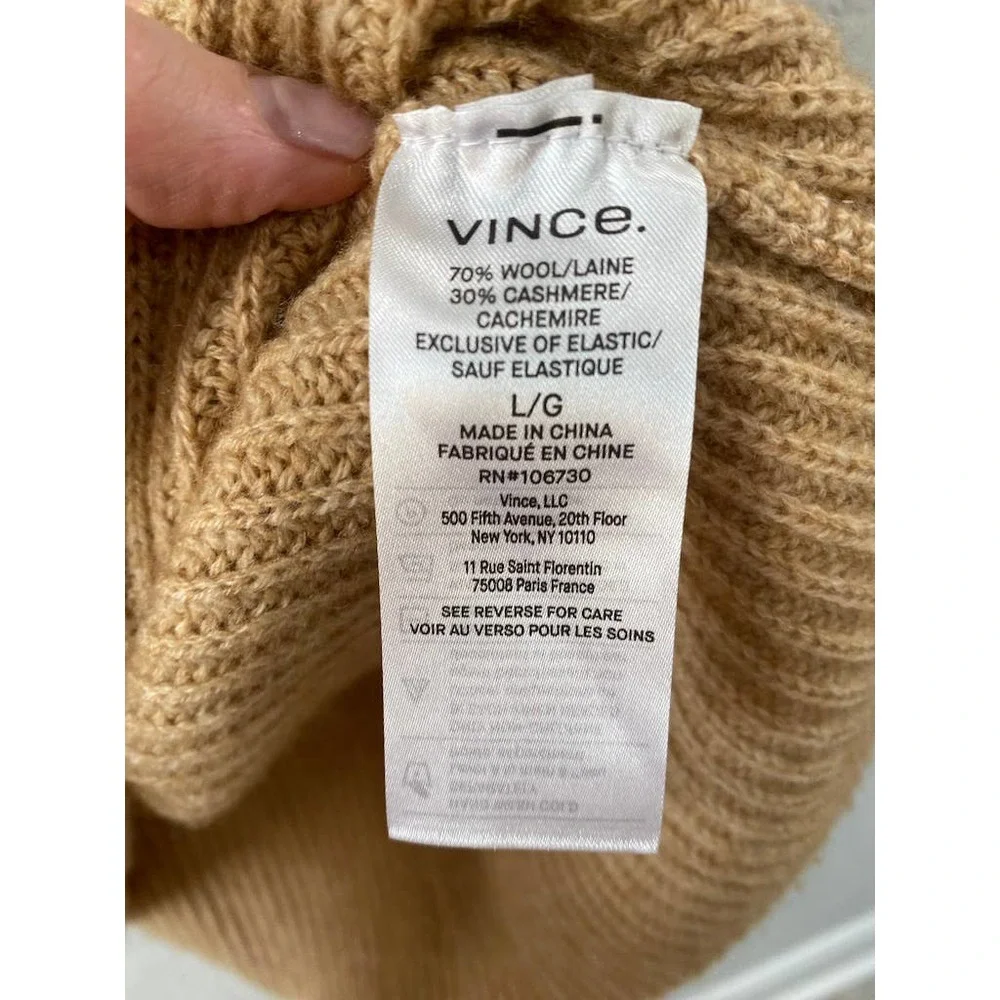Vince Tan Turtleneck Sweater - Picture 6 of 7